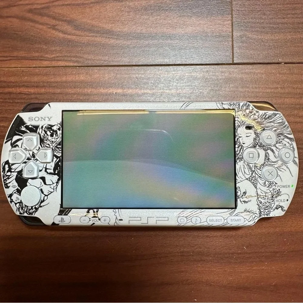 Sony PSP Handheld Console - Artistic White and Black
